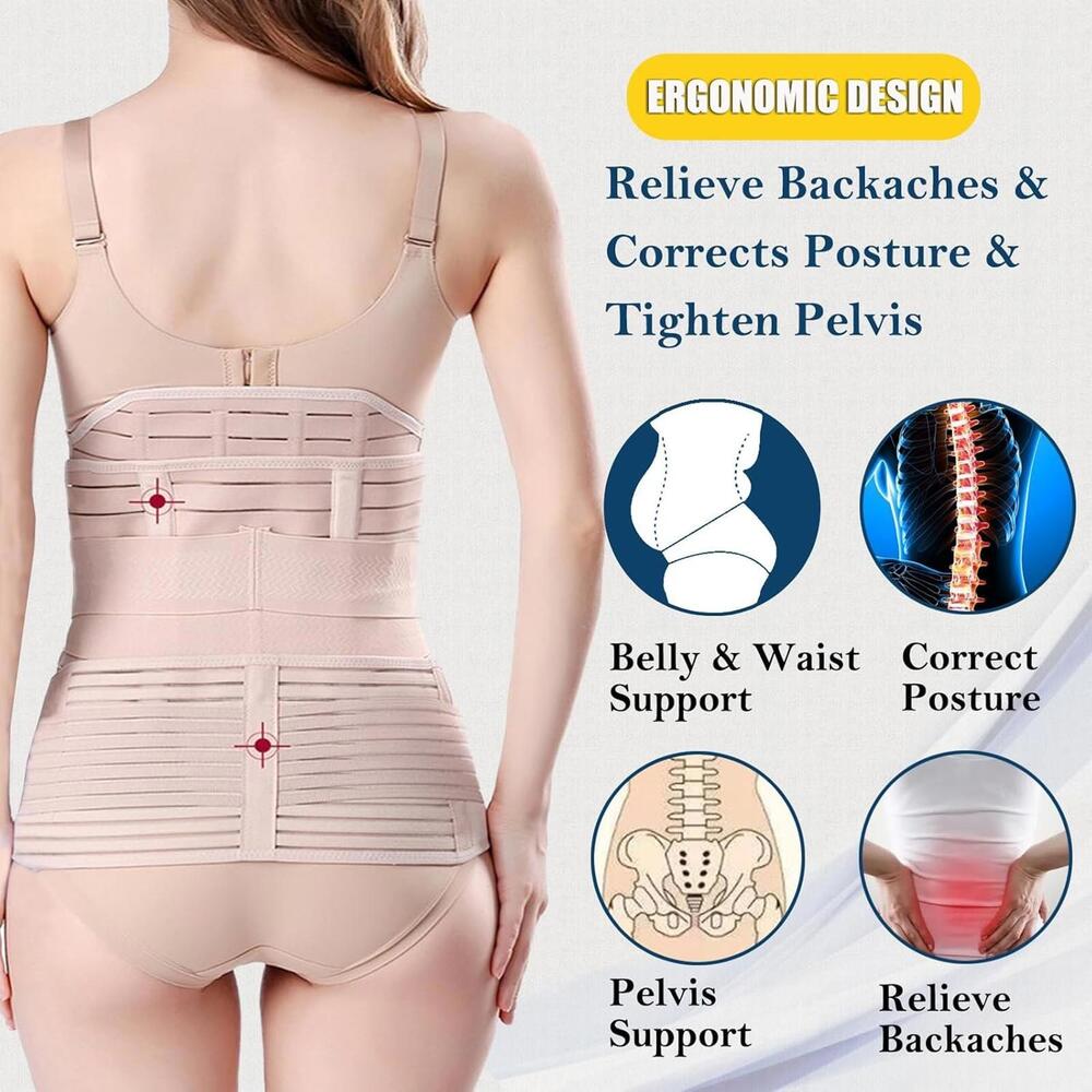 ChongErfei 3in1 Postpartum Support Belly waist Sizz Large - Picture 5 of 9